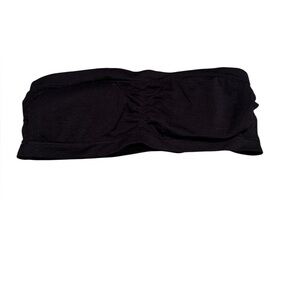 XOXO Black Bandeau Top